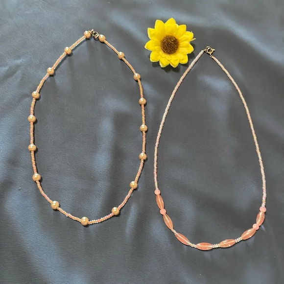 TWO NECKLACES - Picture 1 of 3